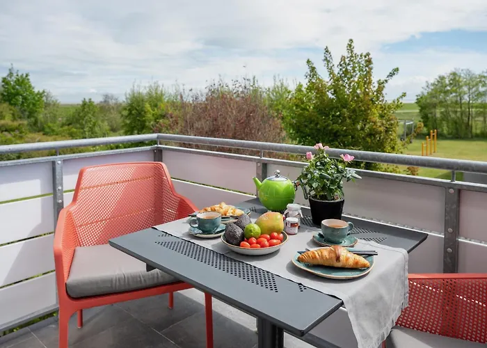 Antares Spiekerooger Gaestehaus-sonnengartenbalkon West - 6 Apartamento *